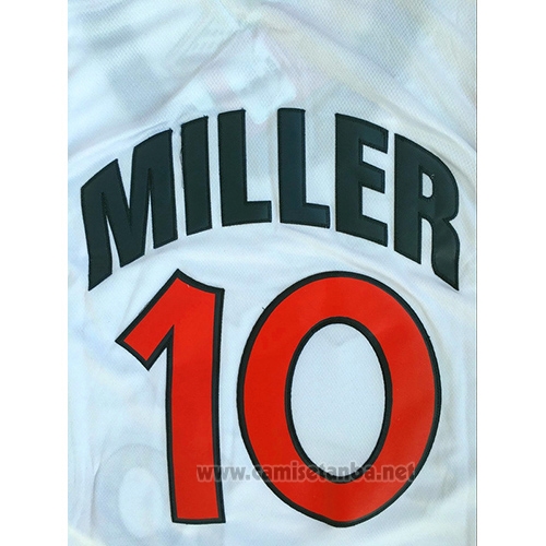 Camiseta USA 1996 Reggie Miller #10 Blanco